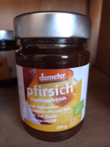 Pfirsichmarmelade